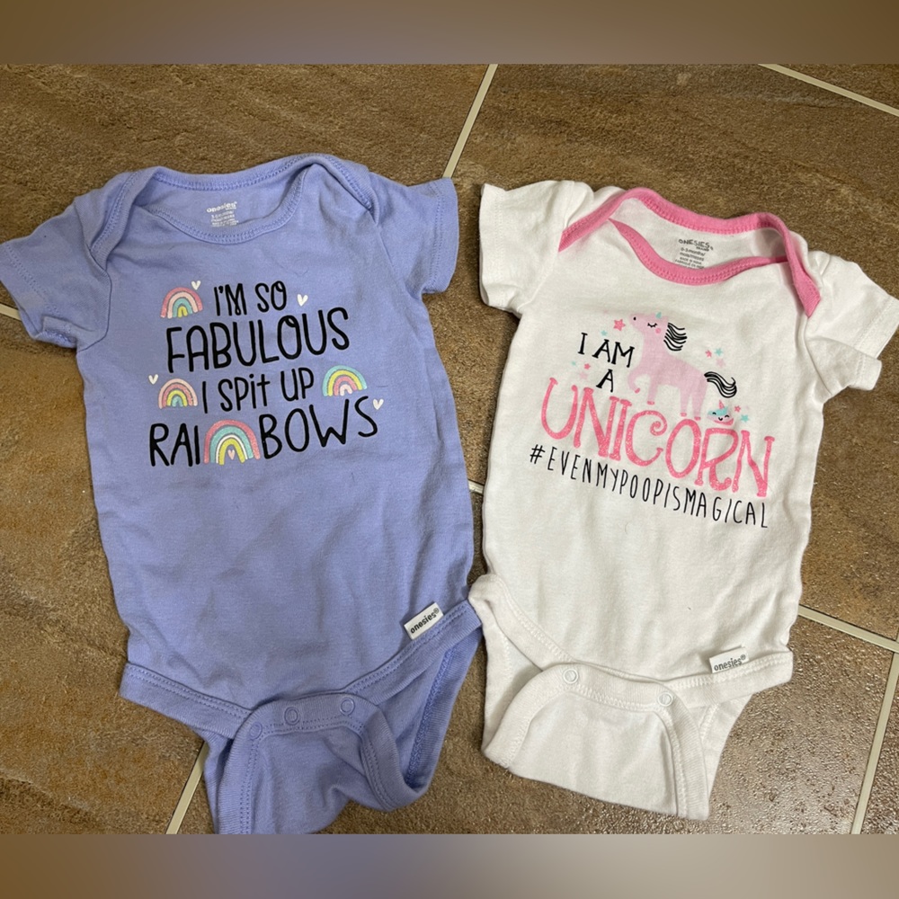2pc babygirl tops